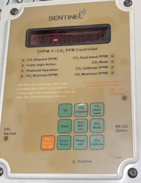 Sentinel CO2 Controller CPPM-1   cppm1