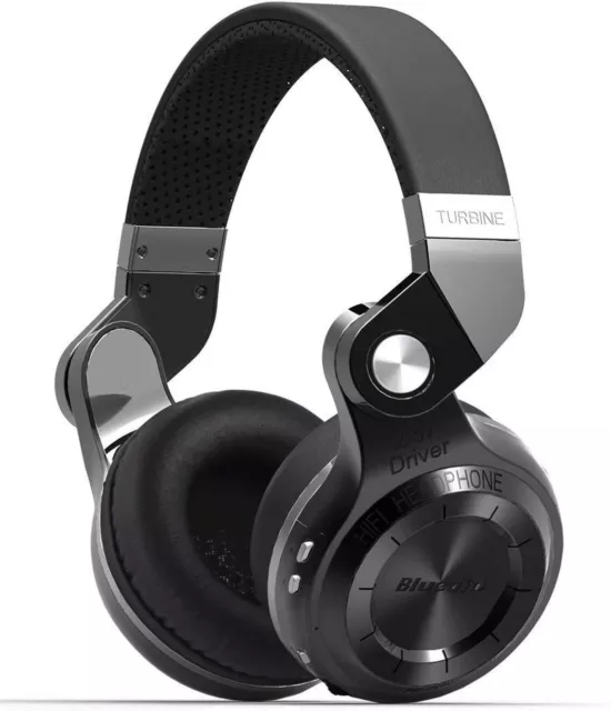 Casque Bluetooth avec micro sans fil pliable rotatif de 57mm 40h en écoute Noir