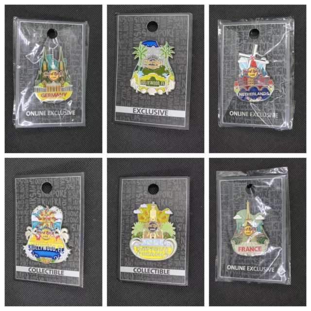 HARD ROCK CAFE PINS - Core City Icon Series / County Icon Series/*Freie Auswahl*