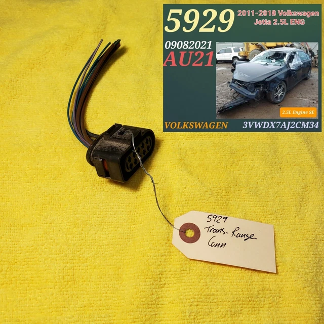 *TRANSMISSION RANGE SENSOR CONNECTOR* for 20112018 VOLKSWAGEN JETTA