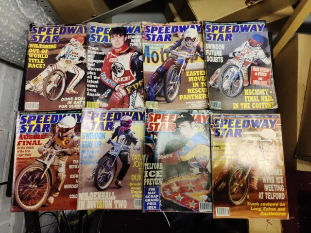 Speedway Star Magazine 1992 Complete (52 issues) Collectible Vintage