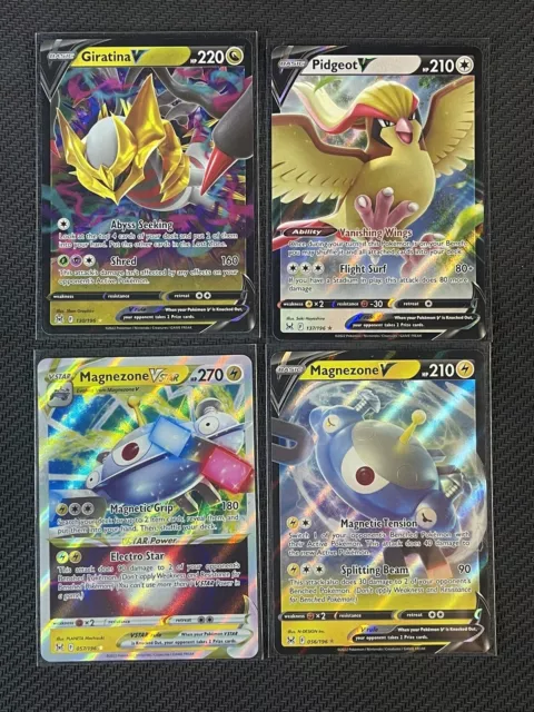 Pokemon Giratina V and Promo Card Set Sword and Shield Lost Origin SWSH  259, 130