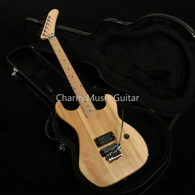 DIY UNFINISHED ELECTRIC Guitar Maple Neck Fast Ship Without Hardcase 6