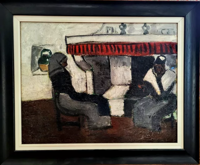 Très Rare Tableau Cubiste De 1909 Signé Auguste Chabaud Certificat Authenticité