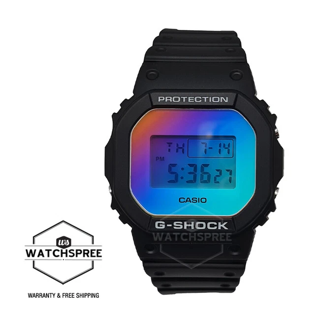 CASIO GSHOCK DW5600 Lineup Black Resin Band Watch DW5600SR1D £76.28