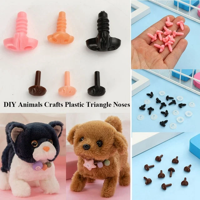 d'ours Jouets Accessoires Poupées Nez triangle Nez de poupée Pièces de sécurité