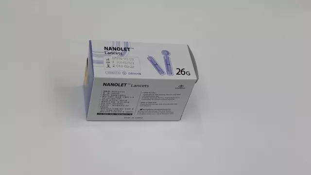 28G LANCET 200p DongBang Nanolet Lancetas Ventosas Extraen la sangre 3