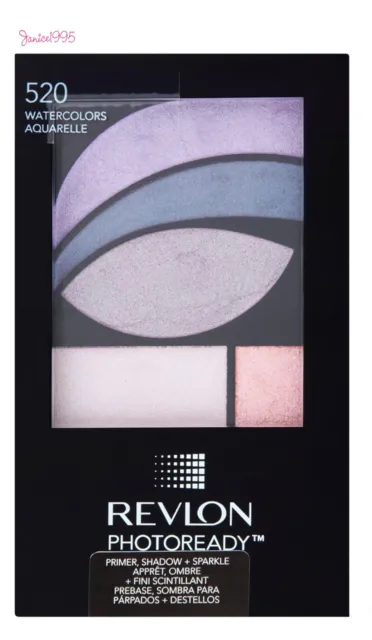 REVLON Photoready Primer Shadow + Sparkle Palette #520 WATERCOLORS