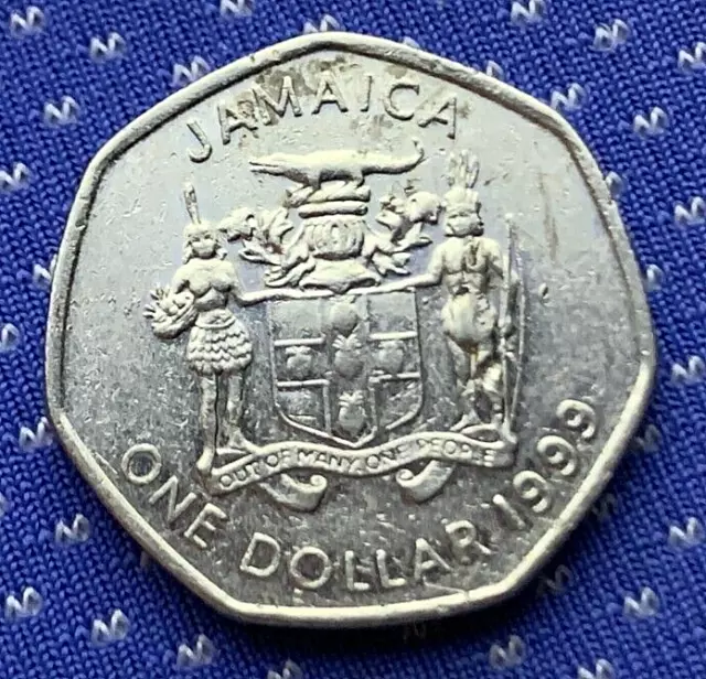 1999 Jamaica 1 Dollar Coin     #X369