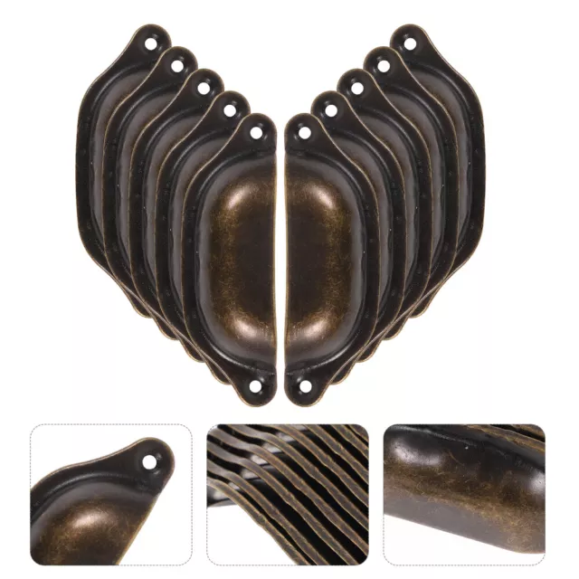 boutons de tiroir 10pcs cabinet drawer handles kitchen 3 1/4 inch drawer pulls h