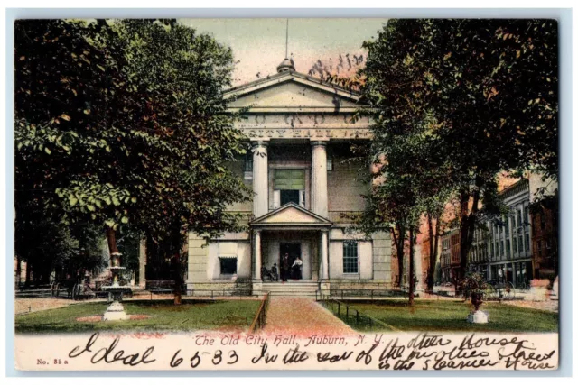 1908 The Old City Hall Auburn New York NY Unposted Postcard