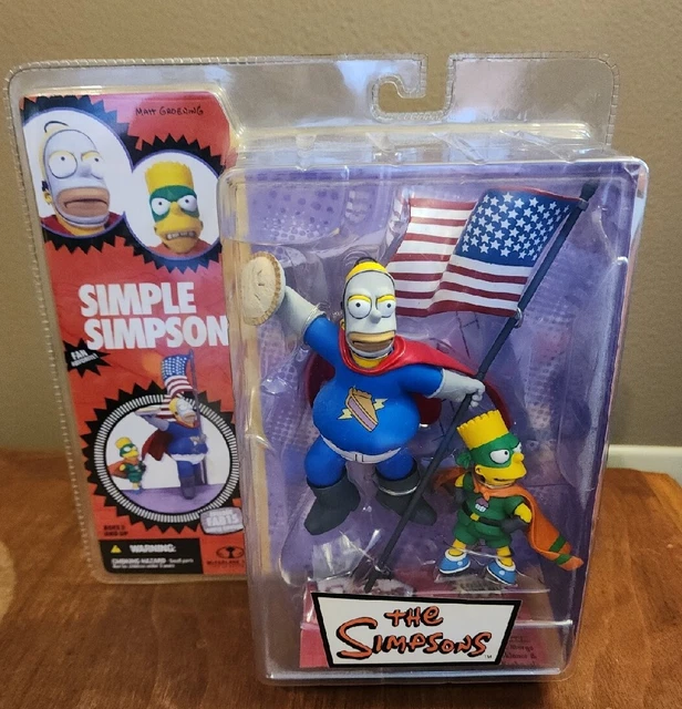 NEW 2007 SIMPSONS McFarlane Toys Homer & Bart Simple Simpson Action