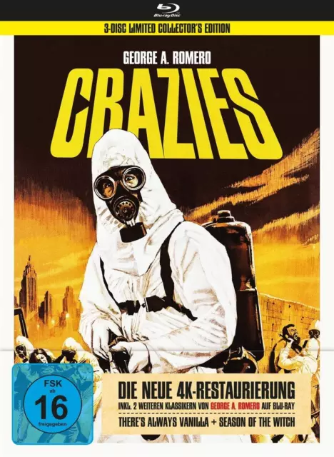 George A. Romero's Crazies (+ Bonusfilme) - 3-Disc Collector's Edition (Blu-ray)