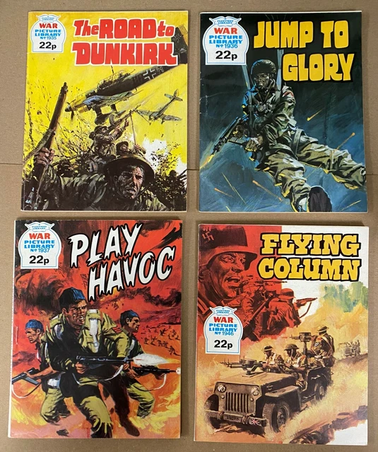 War Picture Library 1935 1936 1937 1946 UK digest war comic Fleetway Library