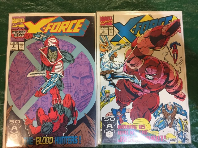 X Force Lot 1 - 11 - 15 - 22 & Annual 1  - 9.8 20+ Comics Deadpool Domino Cable 9