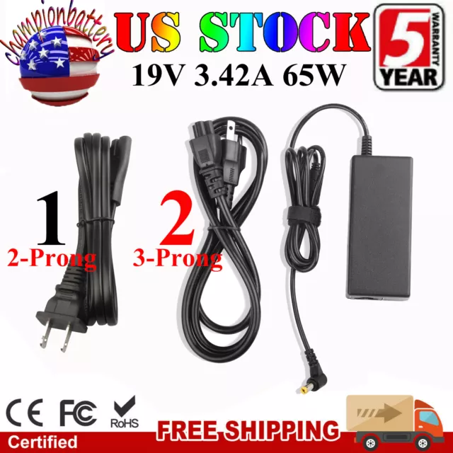 AC Adapter Power Cord Battery Charger For Acer Aspire 7750 7750-6669 7750-6423
