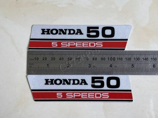 1970-1973 Honda Classic CD50 Decal Side Cover. Sticker Emblem Badge Battery Tool