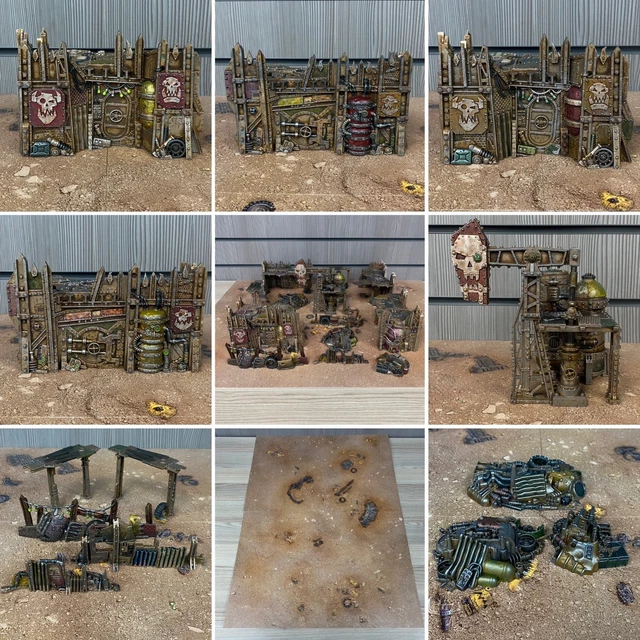 KILL TEAM OCTARIUS Warhammer 40K 40,000 Ork Terrain Set With Board ...