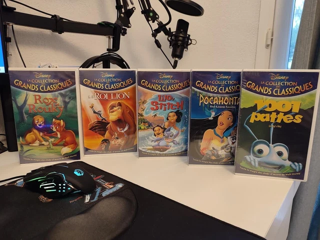 LOT VHS DISNEY La Collection Des Grands Classiques Sous Blister EUR 