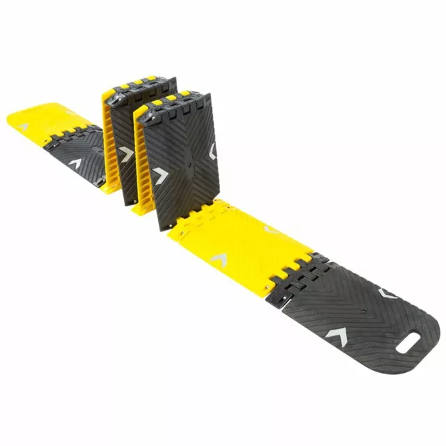 Guardian 11-DH-PSB-1 Folding Portable Speed Bump - 10' Long x 9-3/4" Wide