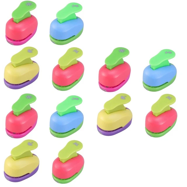 Paquete de 4 Scrapbooking Papel Punch HAZLO TÚ MISMO Papel Punch Artesanía Forma Punch
