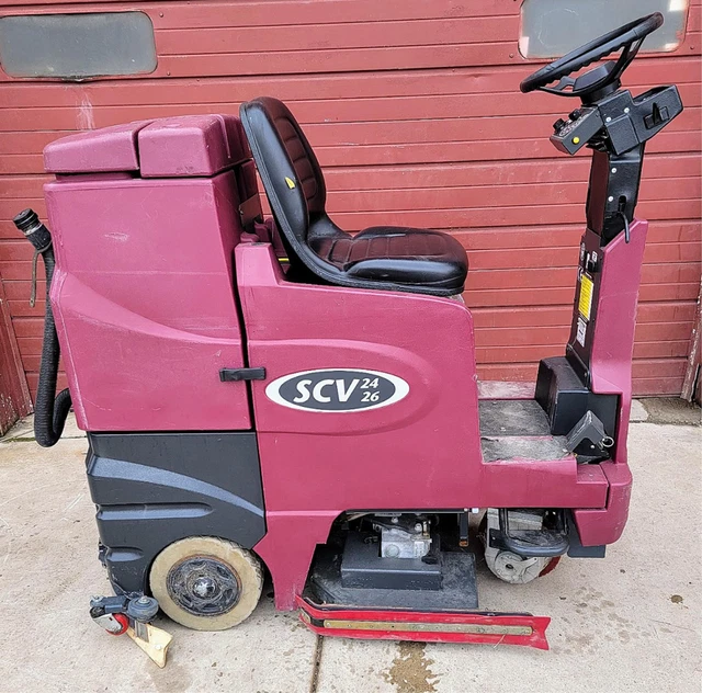 Minuteman Scv 24/26P Ride On Scrubber Lowhours 90Daywarranty Watchvideo Freeship