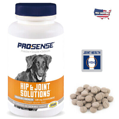 Glucosamine Tablets for Dogs Hip and Joint Solutions ProSense Proactive Sensible