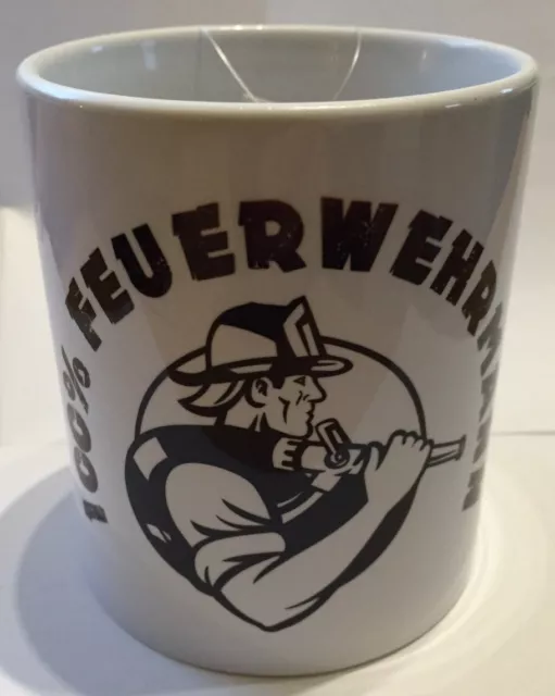 Feuerwehr Tasse Tassen Kaffeetasse Kaffetassen Haferl Geschenk Kaffeehaferl