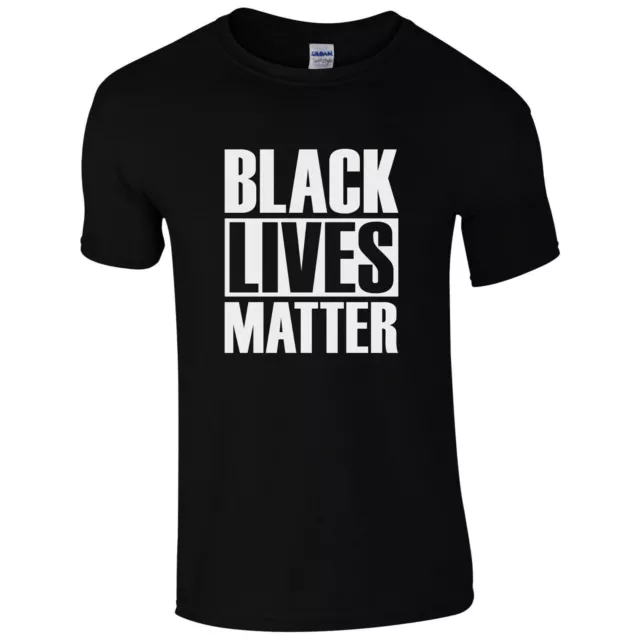 Black Lives Matter T-Shirt Unisex Men Women Anti Racism Protest Mens Unisex  Top