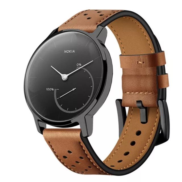 Nokia steel hr leather strap cheap
