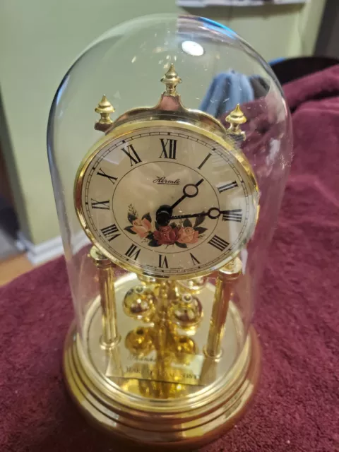 Vintage Hermle Quartz Anniversary Clock