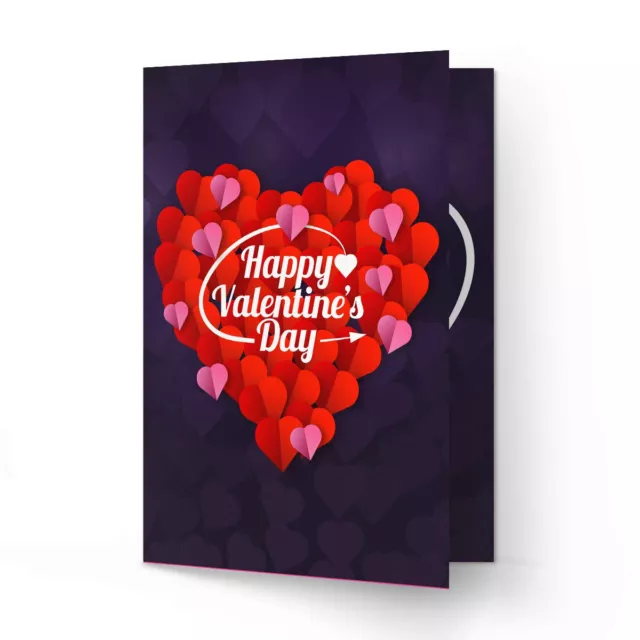 Schöne Grußkarten Multicolor für Freundin & Boyfriend & Valentin Day