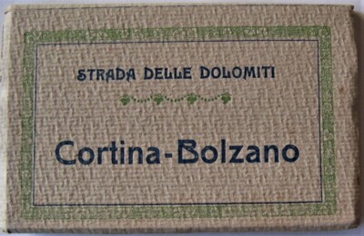 Venti antiche cartoline Strada delle Dolomiti Cortina Bolzano Veneto Alto Adige 
