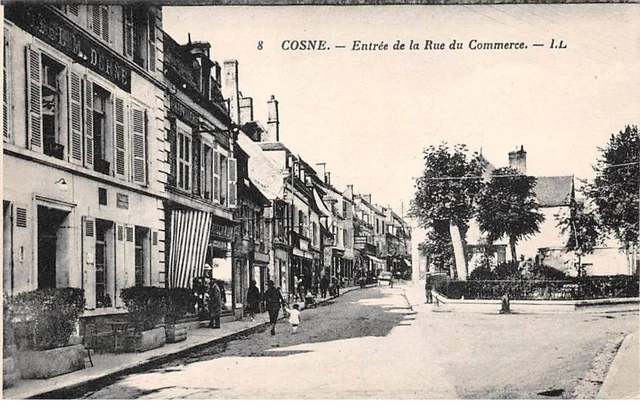 58 - COSNE - SAN51753 - Entrée de la Rue du Commerce