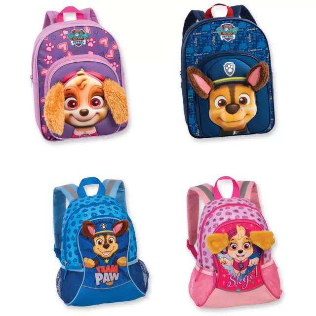 PawPatrol Rucksack Junge Mädchen Schule Kindergarten Kuschelohren Vorschule Kita