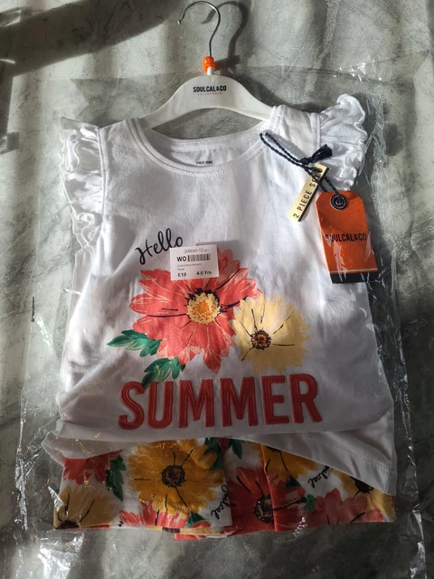 Girls Shorts Set 4-5 Years