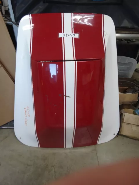 1965 And Up Shelby Cobra Mustang Fiberglass Hood Inv D1247