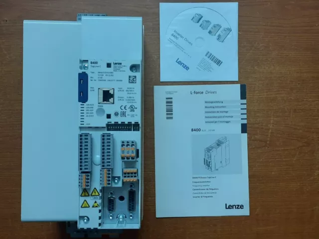 Lenze 8400 TopLine C inverter 5.5 Kw. - Type : E84AVTCE5524SB0 - Brand New