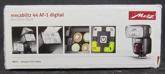Metz mecablitz 44 AF-1 Digital Electronic Flash for Canon Digital & Film Cameras 3