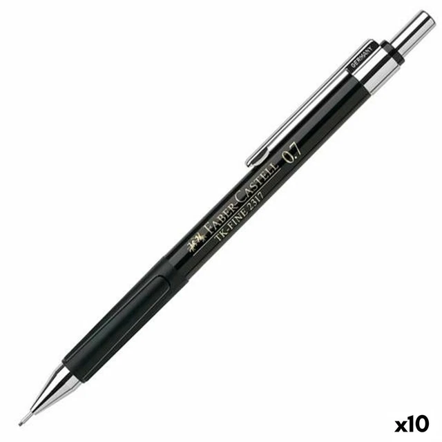 Druckbleistift Faber-Castell Tk-Fine 2317 Schwarz 0,7 mm [10 Stück]