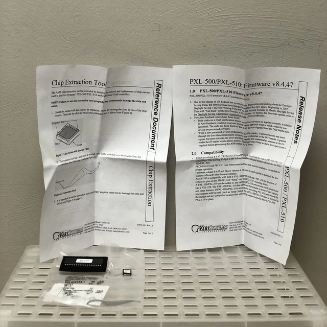 Keri Systems PXL-500/510 Chip Upgrade