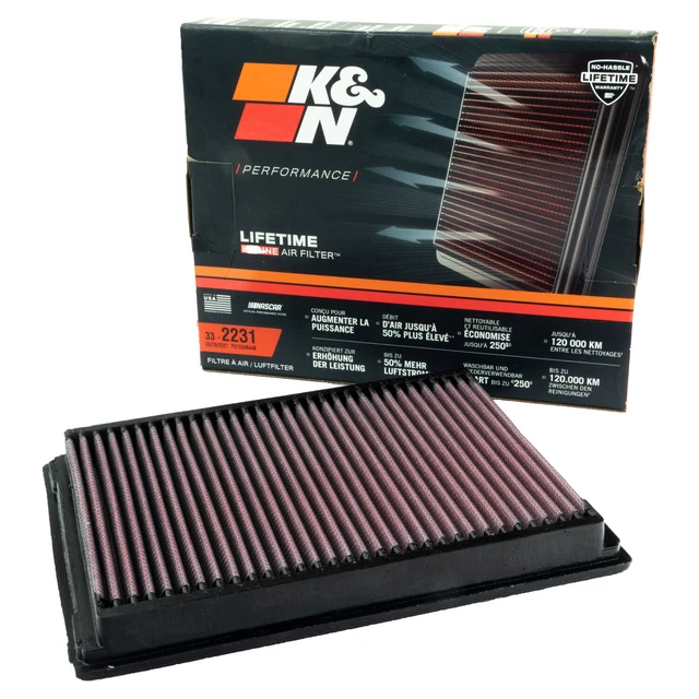 K&N 33-2231 K&N 33-2231 01 BMW 325I AIR FILTER
