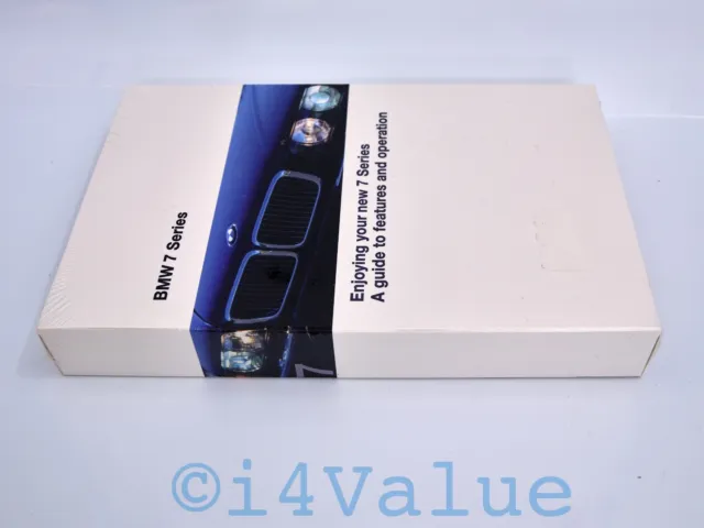 BMW Memorabilia: 7 Series "Guide to Features and Operations” VHS tape, Brand new