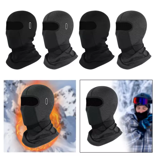 Casquette de cagoule en polaire pour enfants, casque militaire tactique  thermique coupe-vent, masque intégral, bonnet