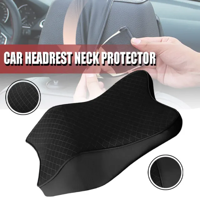 Car Seat Headrest Head Neck Rest Support Cushion Nap Sleep Memory Foam B
