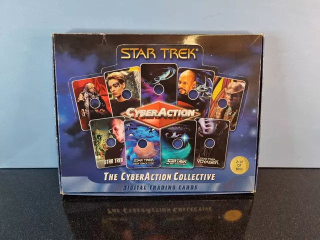 Star Trek Cyber Action Digital Trading Cards Collective Pack 2105 Of 6000 BNIB