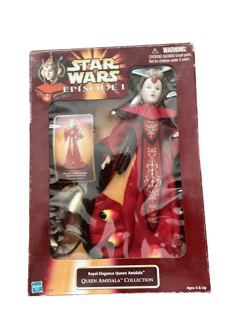 Vintage 1998 STAR WARS Queen Amidala Doll Episode 1 Royal Elegance 12"