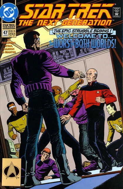 STAR TREK: THE NEXT GENERATION #47 NM 1993 P.Krause DC *Ships Free w/$35 Combo
