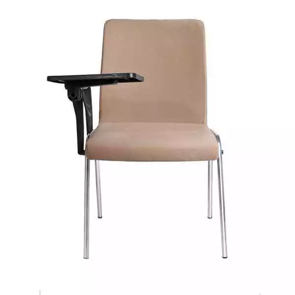 Stilvoller Beige Sessel Moderner Sessel Top-Qualität Design Bürostuhl neu