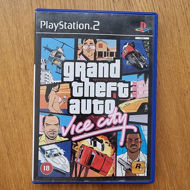 GRAND THEFT AUTO: Vice City (Sony PlayStation 2, 2002) Complet - PAL